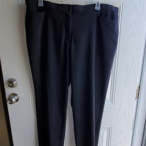 Black George dress slacks